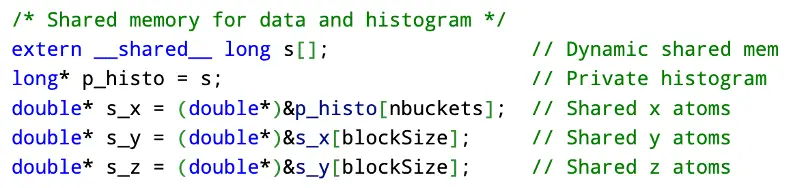 Set up shared memory