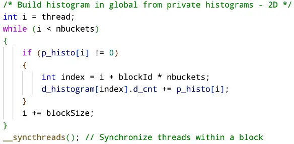 Build private histograms